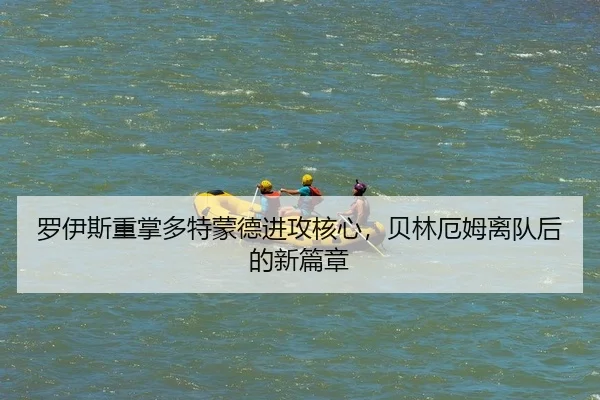 罗伊斯重掌多特蒙德进攻核心，贝林厄姆离队后的新篇章